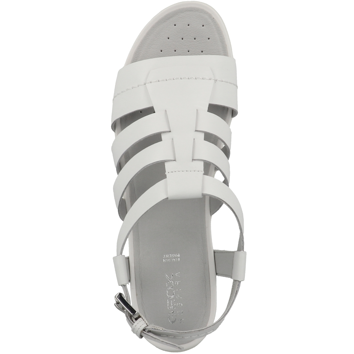 Geox D Sand.Vega A Sandale weiss