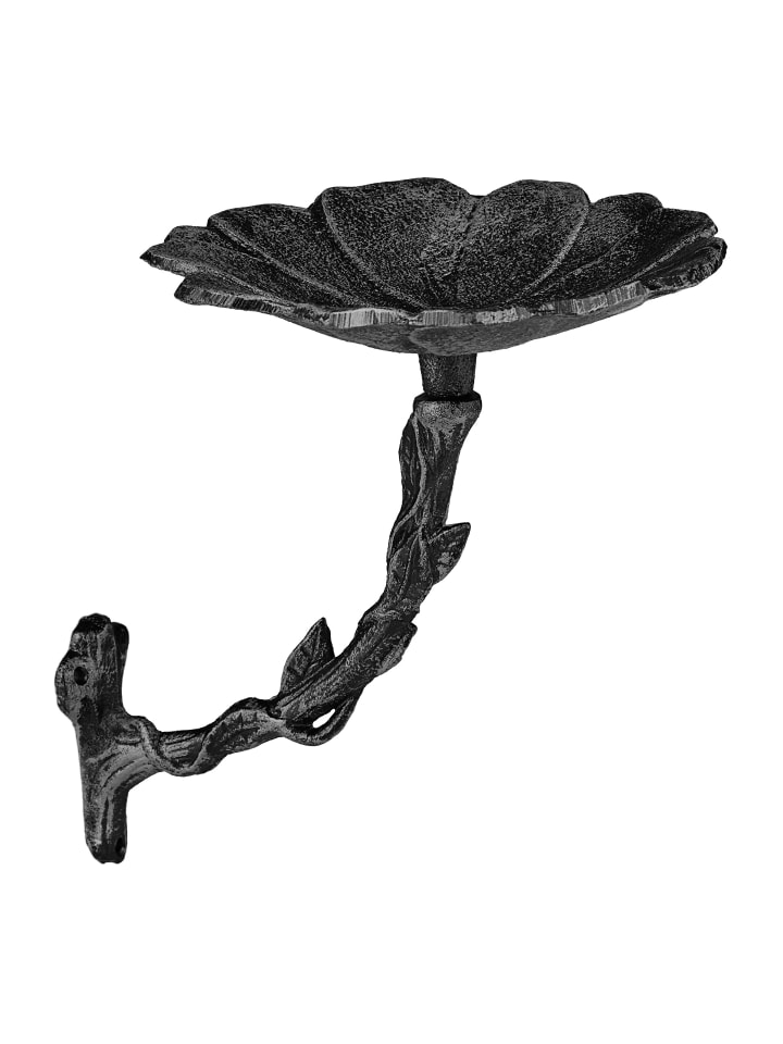 relaxdays Vogeltränke in Schwarz/ Silber günstig kaufen onesize