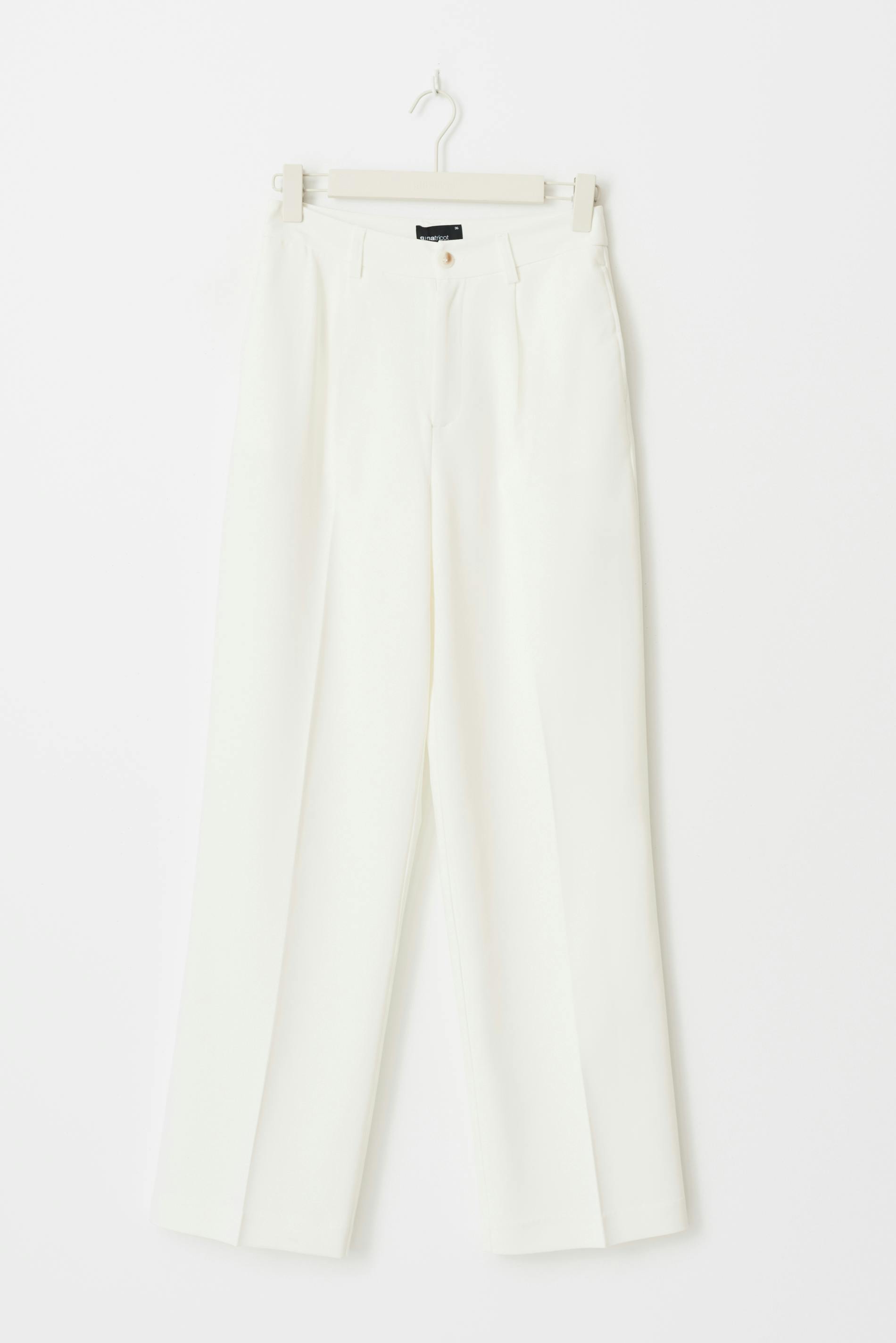 Tailored wide trousers