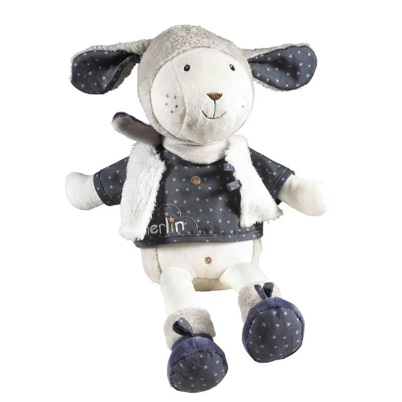 Doudou Mouton Grand Modèle Merlin