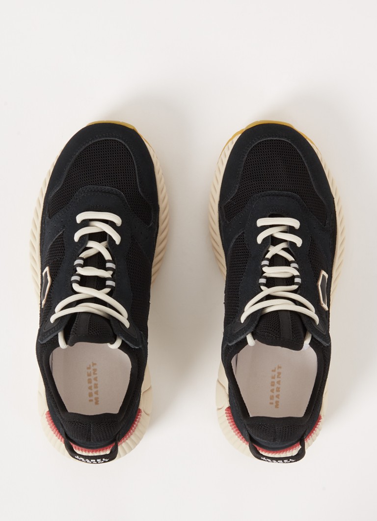 Sneaker Isabel Marant Ewie in mesh con dettagli in camoscio