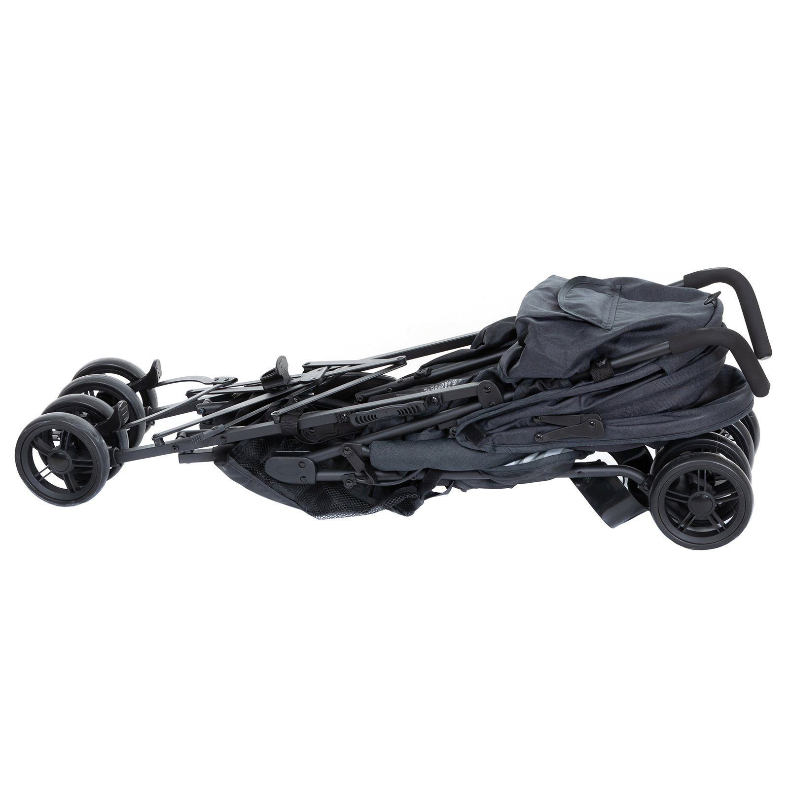 Sayoyo Kinder-Buggy Sayoyo Kinderwagen, ab 6 Monate bis 15kg, Schwarz