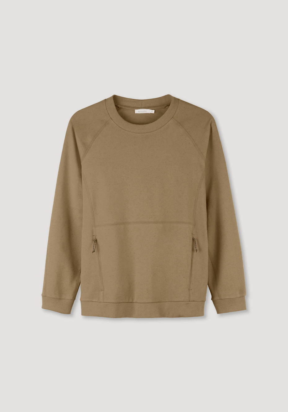 Sweatshirt aus Bio-Baumwolle mit Hanf und Schurwolle