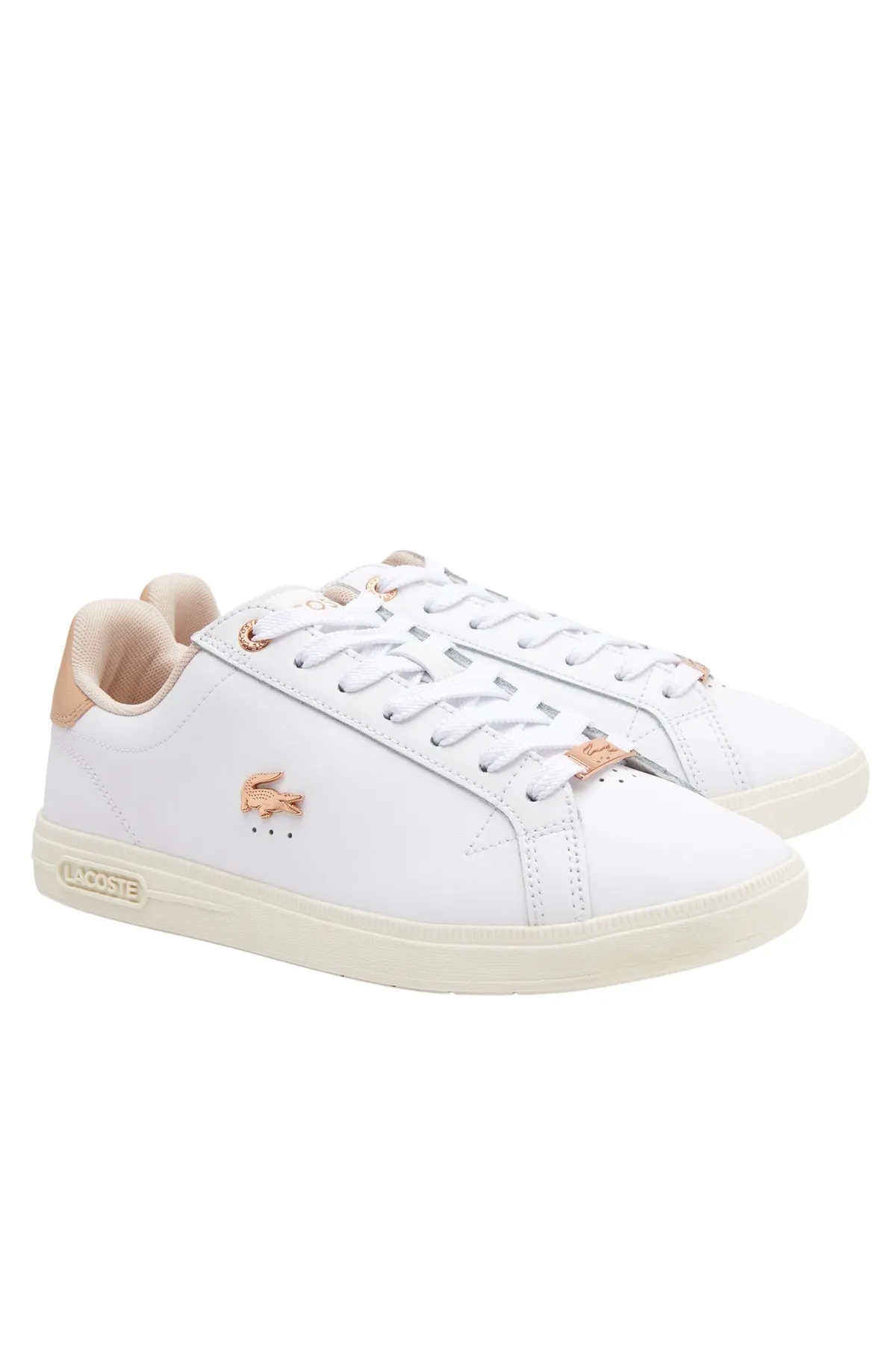 Lacoste  Sneaker - Weiß - Flacher Absatz