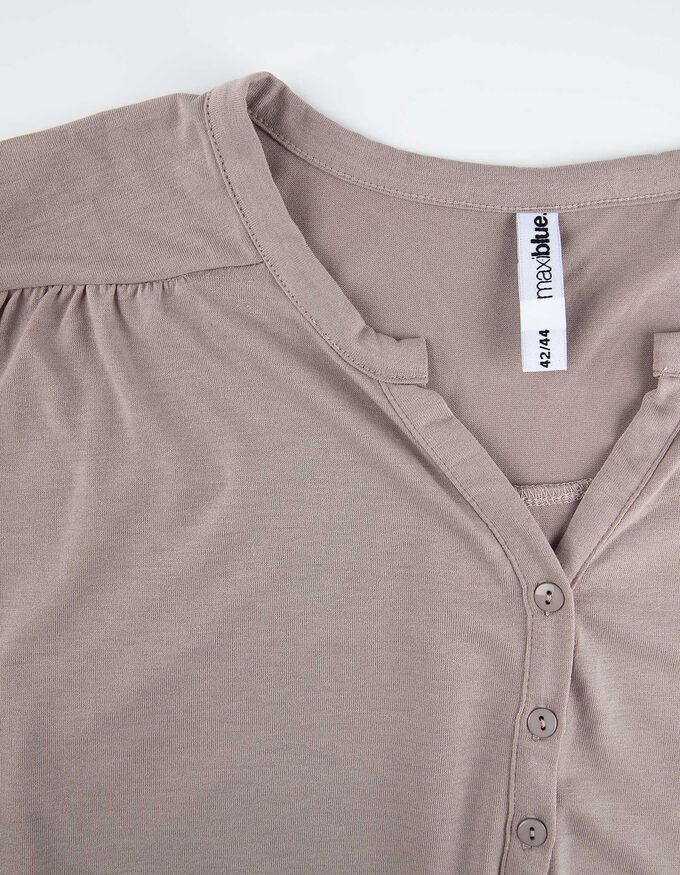 Langarmshirt - Viskose-Anteil