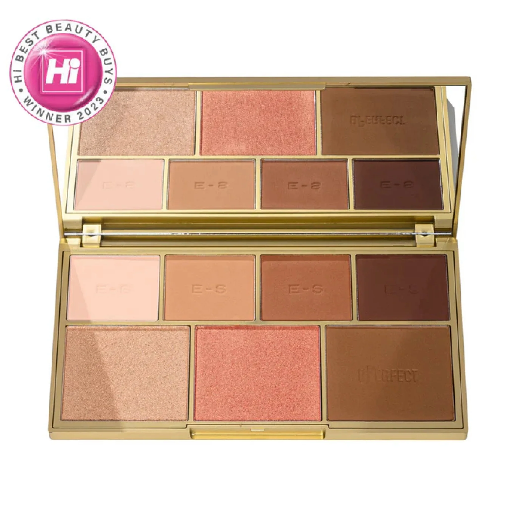 BPerfect Cosmetics x Ekin Su Fearless Face & Eye Palette - Paletă de față, Paletă de ochi