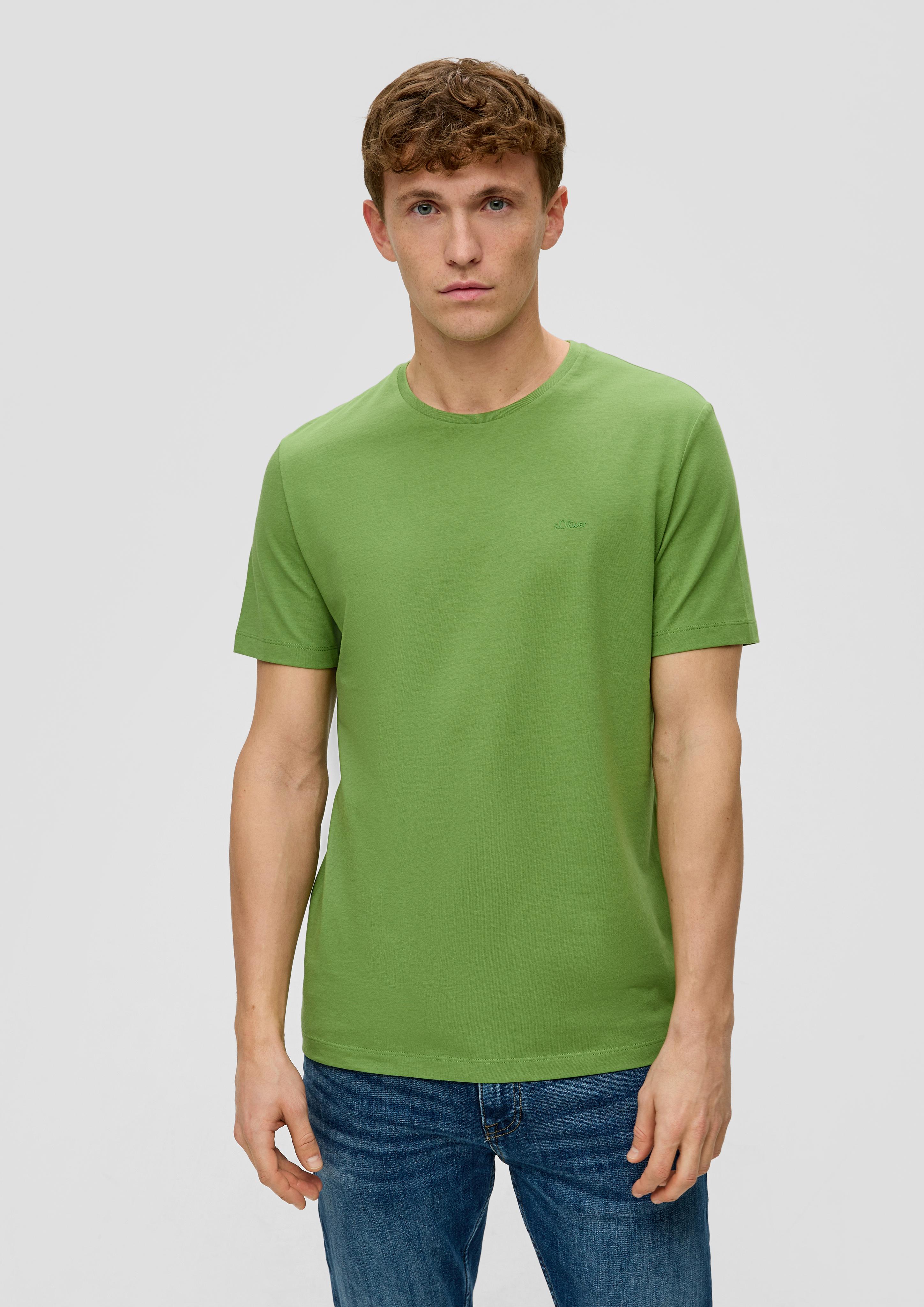 T-Shirt mit Labelprint  2141455-7450