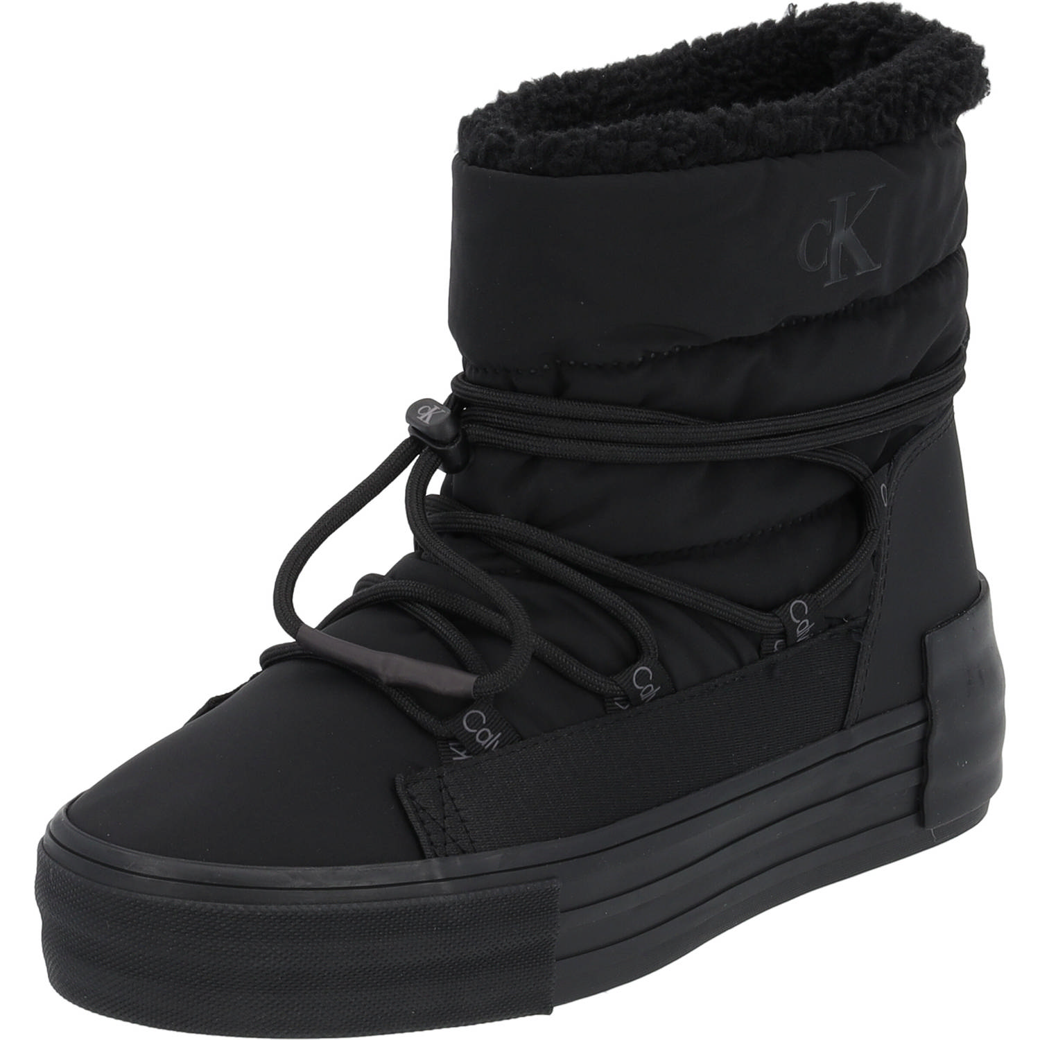 Calvin Klein YW0YW01181, Winterstiefel, Damen, Schwarz