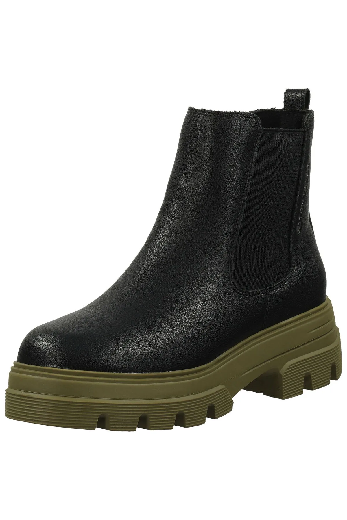 Tom Tailor  Stiefelette - Schwarz - Blockabsatz