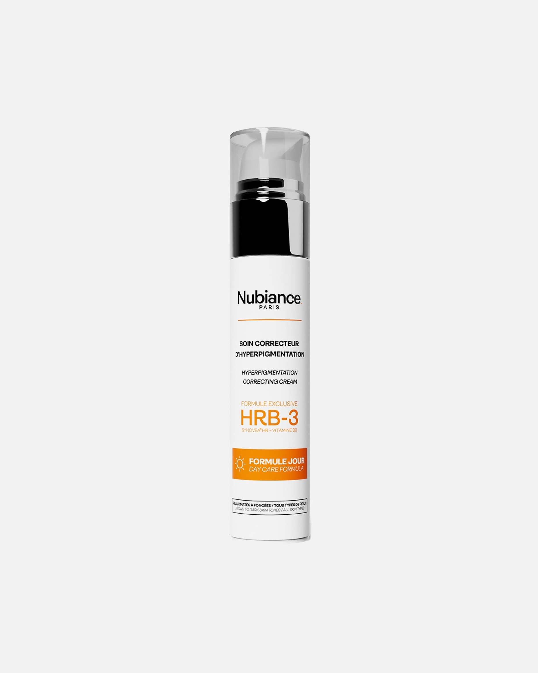 Crema de día antimanchas Nubiance HRB-3