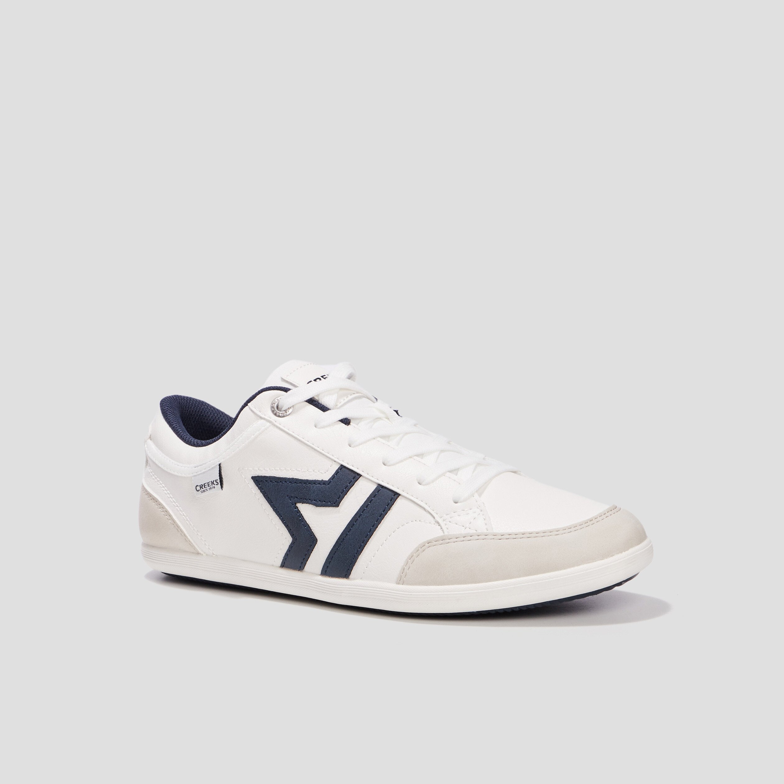 Tennis Creeks blanc homme | La Halle