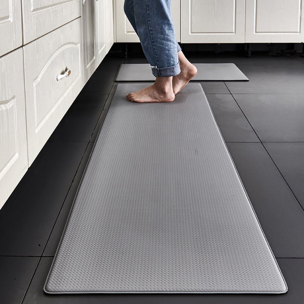 Küchenläufer Küchenläufer 45x180CM, küchenteppich waschbar rutschfest, SCOHOME, rechteckig, Höhe: 8 mm, Teppich küche mit Ölfest und Wasserdicht PVC, für Küche, läufer Flur