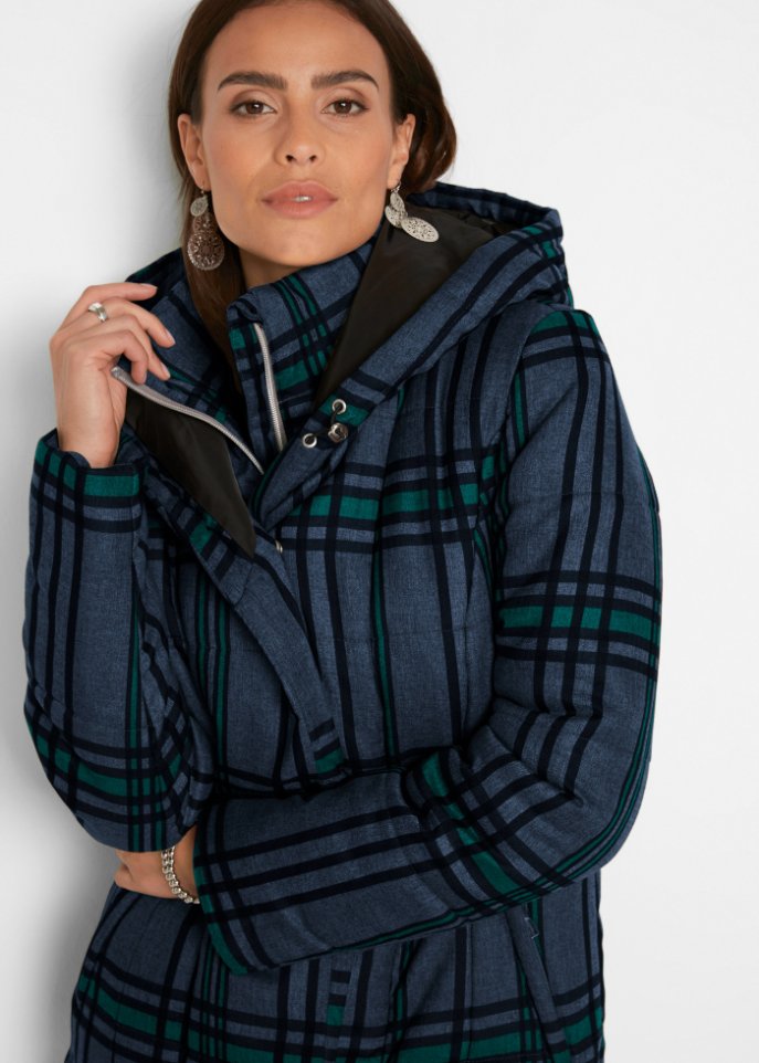 Steppjacke kariert