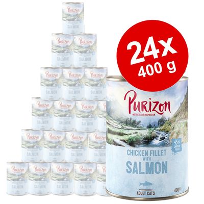 Purizon Adult 24 x 400 g - getreidefrei