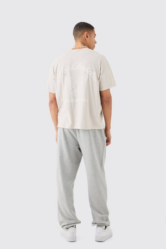 Oversized Boxy Worldwide Overdye T-shirt