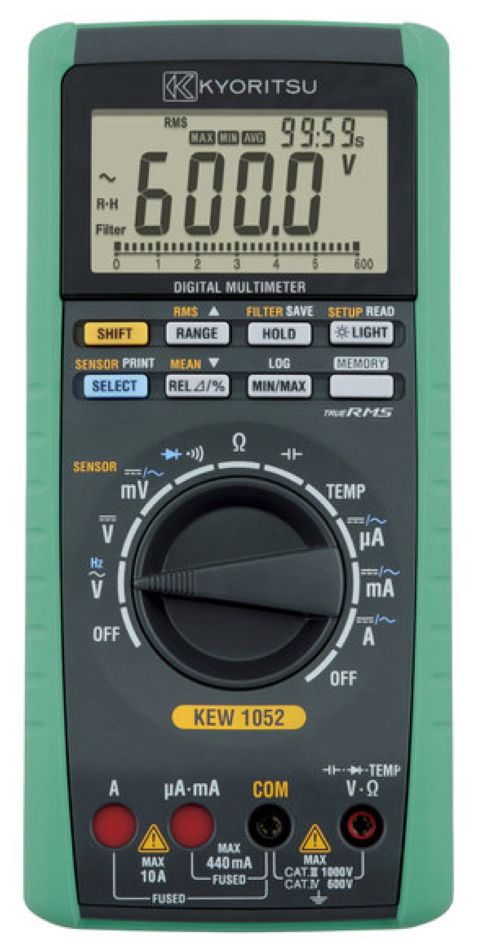UNI-T 010520001C Digitális TRMS multiméter, 0-1000 VAC/DC, naplózási funkcióval