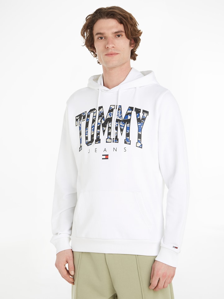 Tommy Hilfiger Hoodie in Weiß günstig kaufen