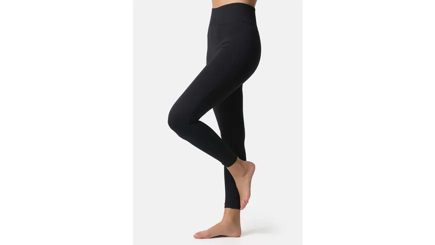 NUR DIE Damen Leggings Active Relax & Go Schwarz