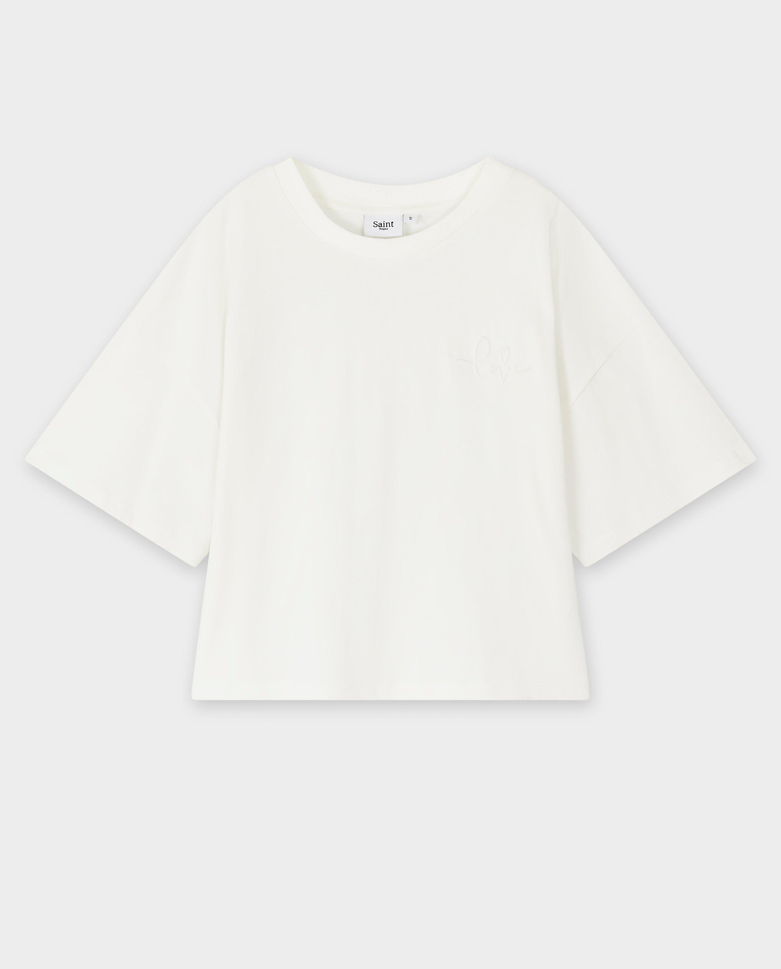 Tricou Saint Tropez Wit alb