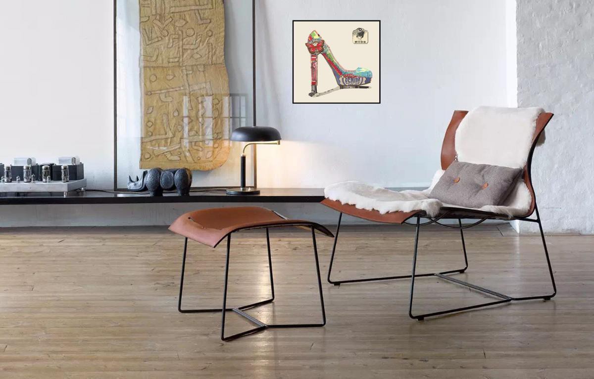Kayoom Papier Wandbild High Heels I 42x42 FRE722