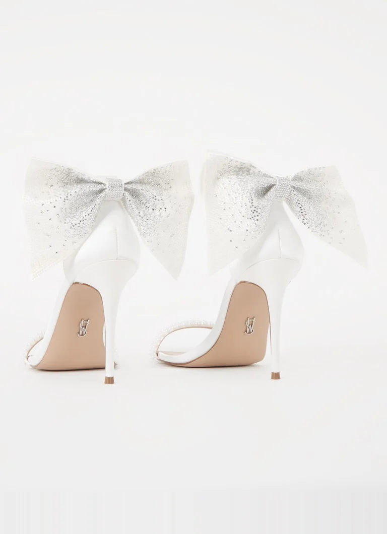 Steve Madden Bellarosa-P satino basutės su cirkoniais