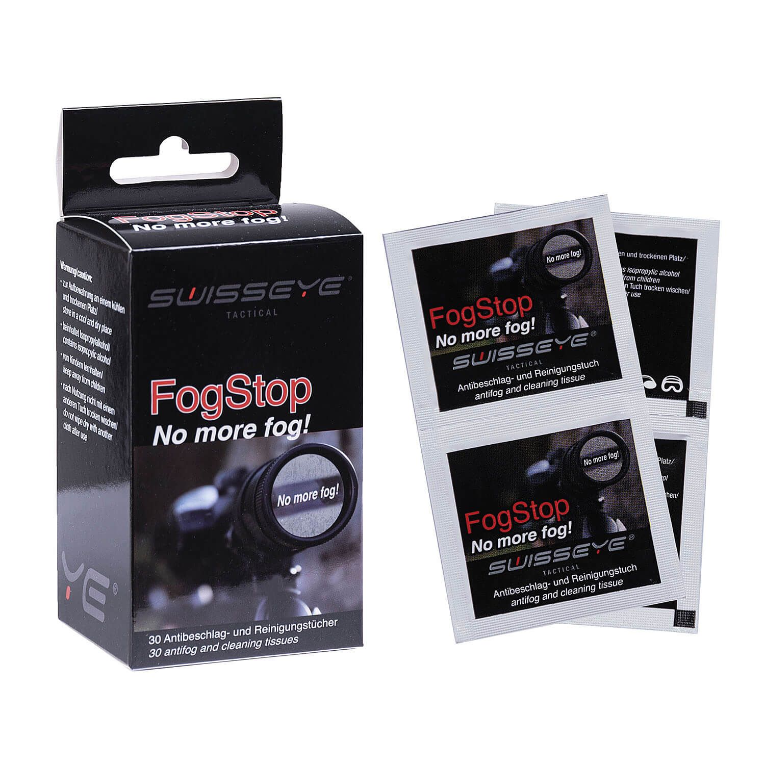 Anti-Beschlagtücher FogStop 30 Stück