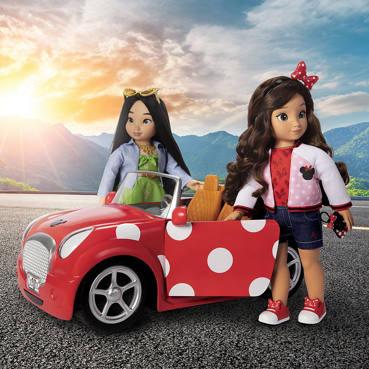 ily 4EVER 45cm Großes Zubehör - Minnie Mouse Auto inspiriert