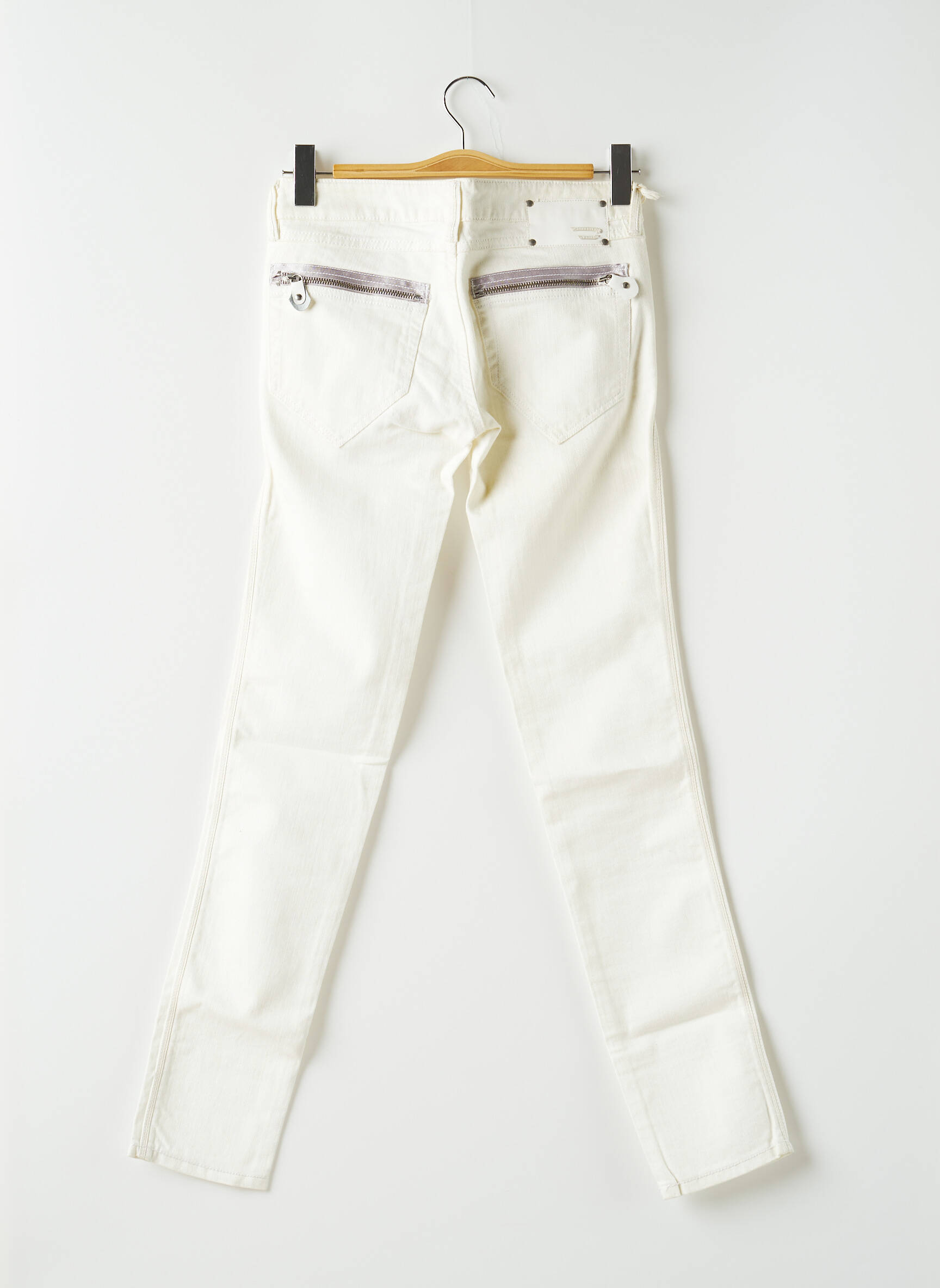 Diesel Jeans Coupe Slim Femme couleur beige