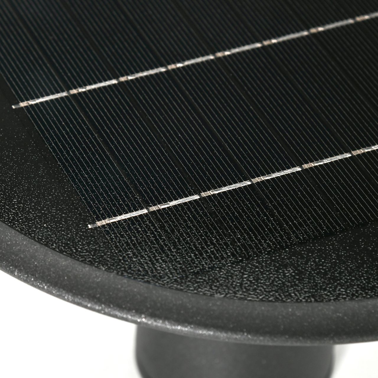 Outsunny Außenwandleuchte Solar Wandleuchte mit 2 Lichtmodi Vintage-Design Solarleuchten Gartenbeleuchtung IP44 Schutz Aluminium Schwarz 25 x 23,5 x 22 cm