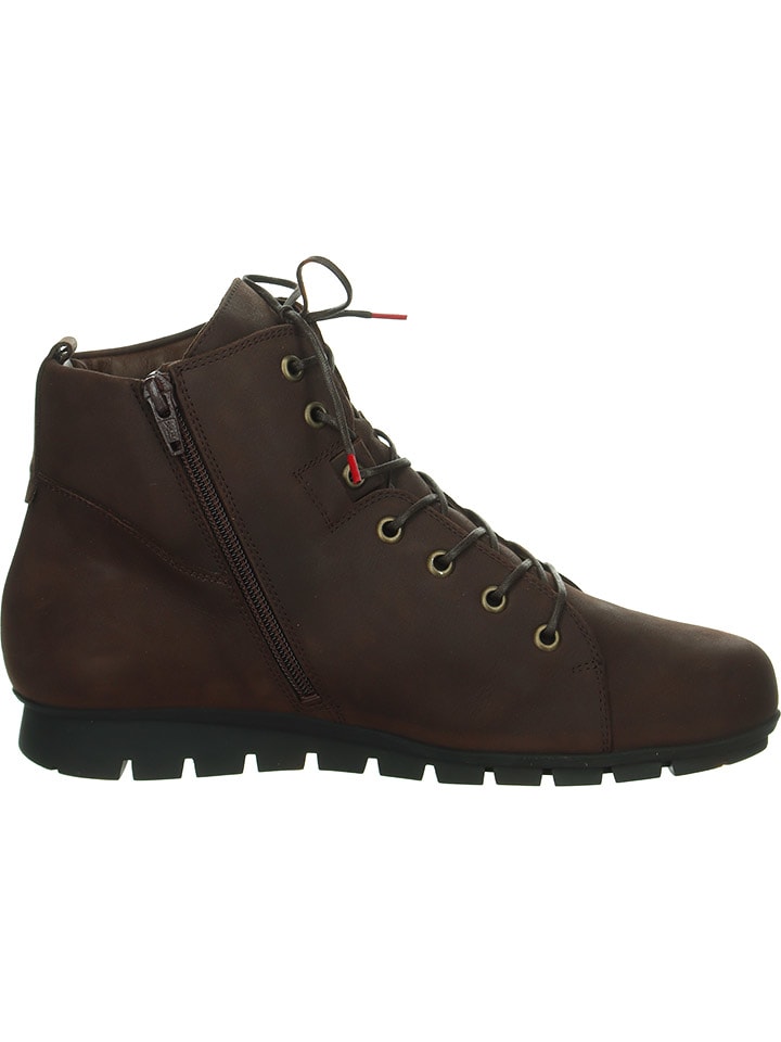 Think! Leder-Boots in Braun günstig kaufen
