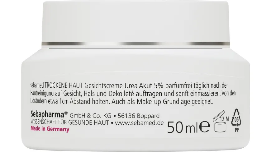 Sebamed Trockene Haut parfumfrei Gesichtscreme 50 ml