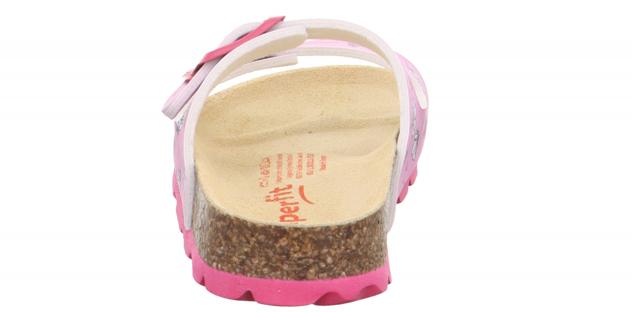 FUSSBETTPANTOFFEL - Rosa/MehrfarbigPantoffel mit Schnalle