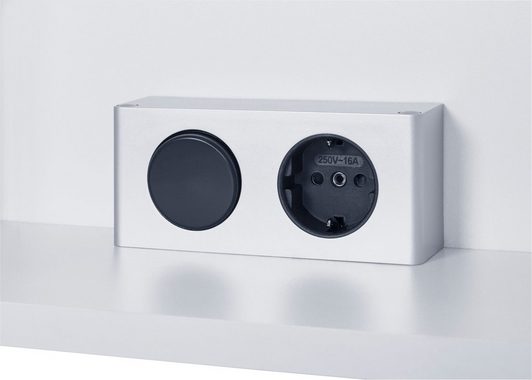 HELD MÖBEL Spiegelschrank Flex Breite 100 cm, mit 3D-Spiegeleffekt