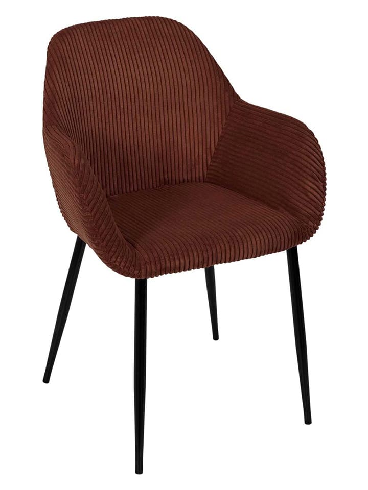 THE HOME DECO FACTORY 2er-Set: Sessel in Rot/ Orange - (B)59 x (H)85 x (T)55,7 cm günstig kaufen onesize