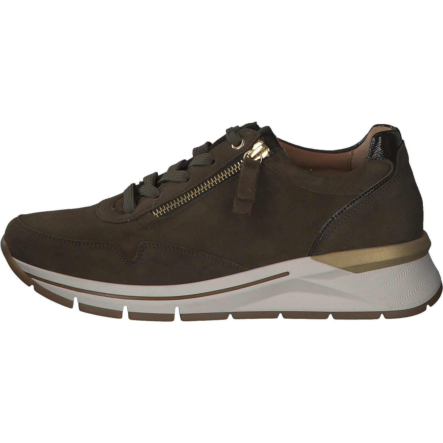Gabor 26.587, Sneakers Low, Damen, Beige/Gold