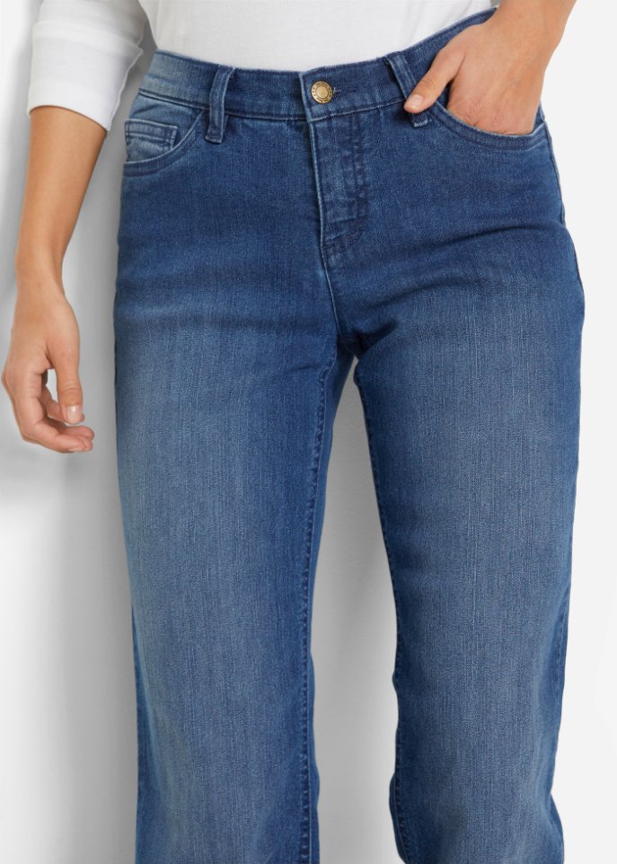 Komfort-Stretch-Jeans, Straight, 2-er Pack