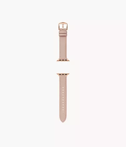 Fossil Band Apple Watch® 38/40/41/42 mm Leder roséfarben