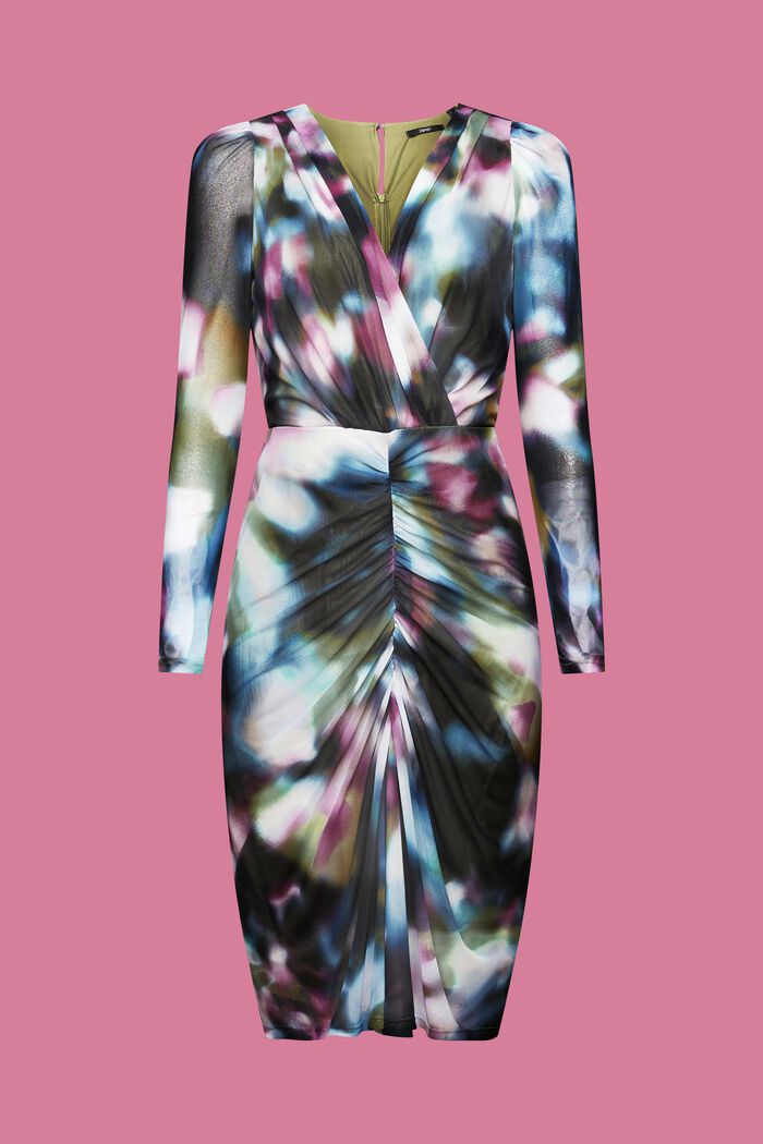 Bedrucktes Meshkleid