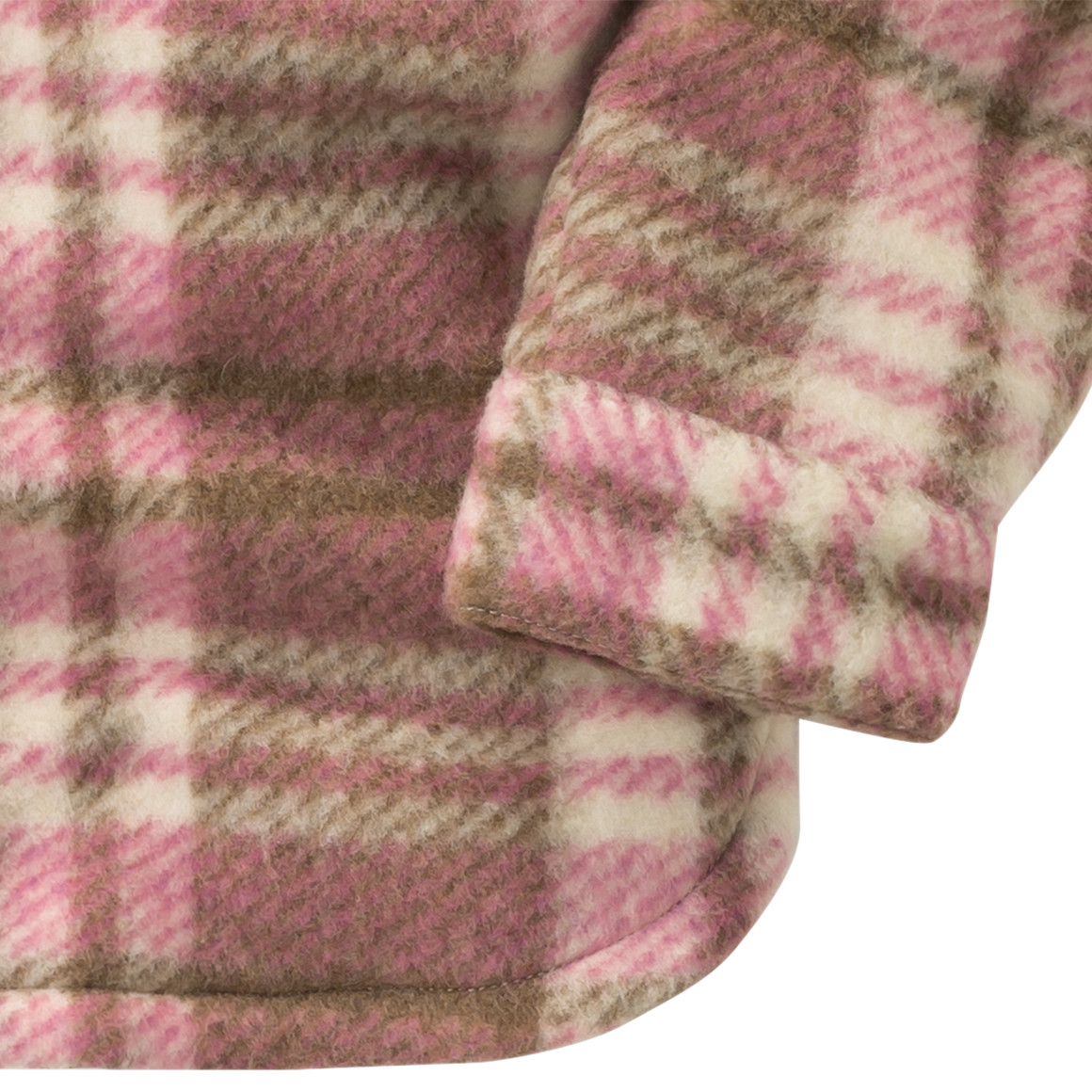 Mädchen Hemdjacke im Karo-Look
