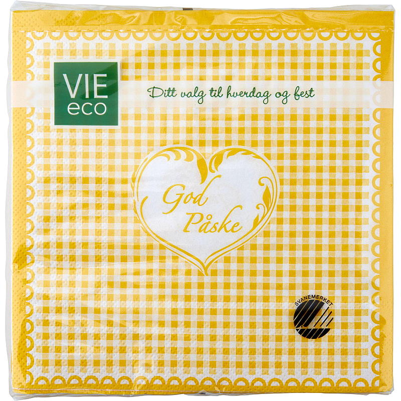 Vie Home Servietter 20-pk 33x33 cm, Påske