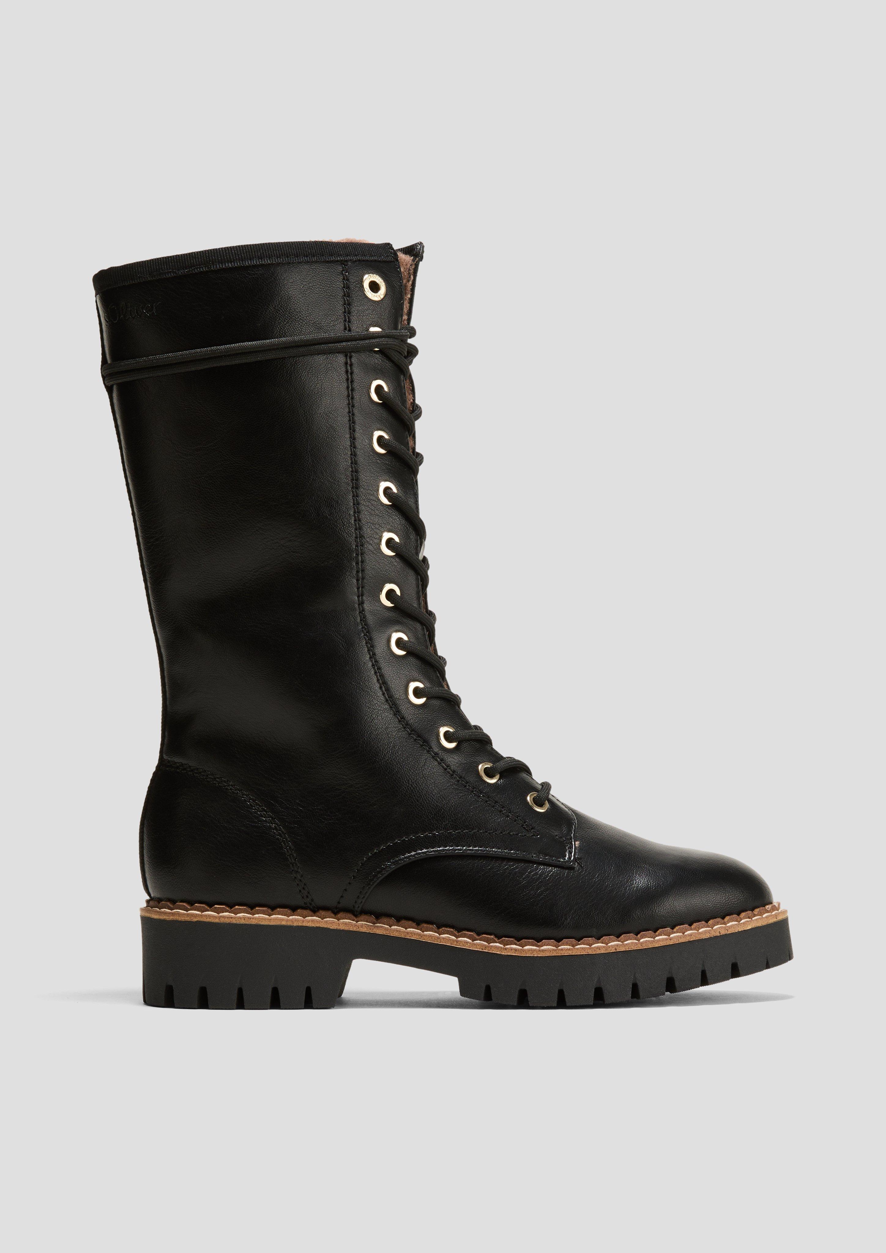 Stiefel mit Profilsohle  6008580-022
