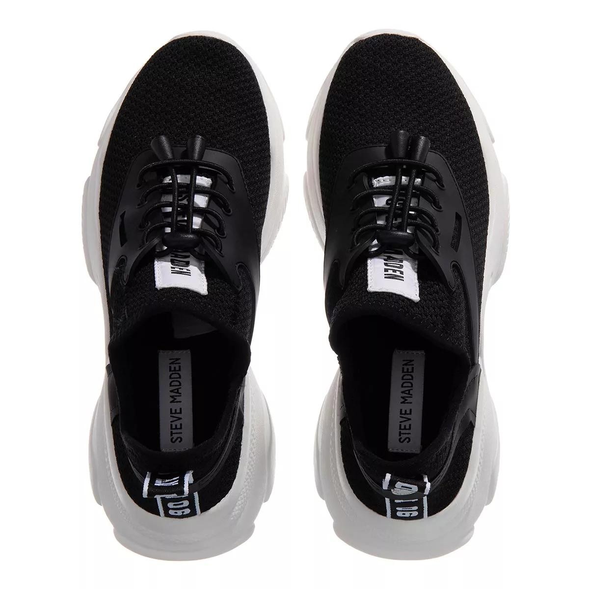 STEVEN MADDEN Freizeit Schnürer schwarz Low-Top Sneaker
