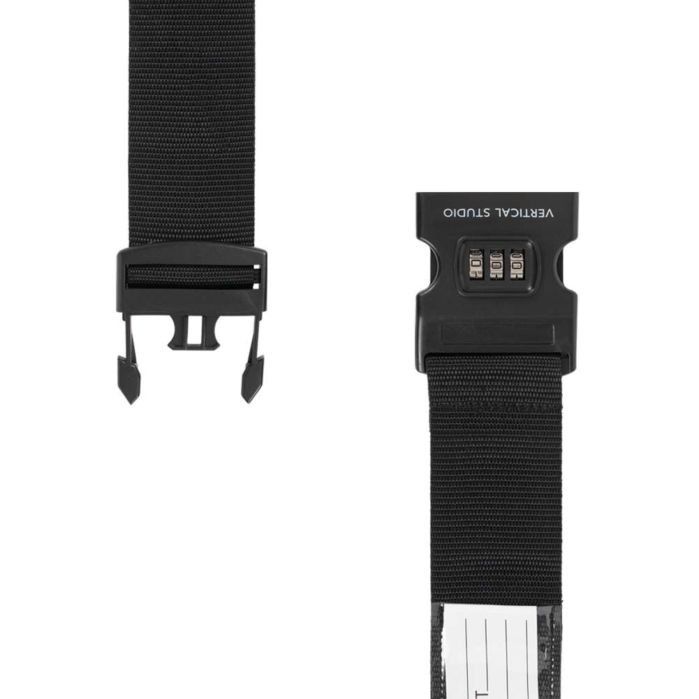 VERTICAL STUDIO Gepäck Koffergurt 200cm schwarz