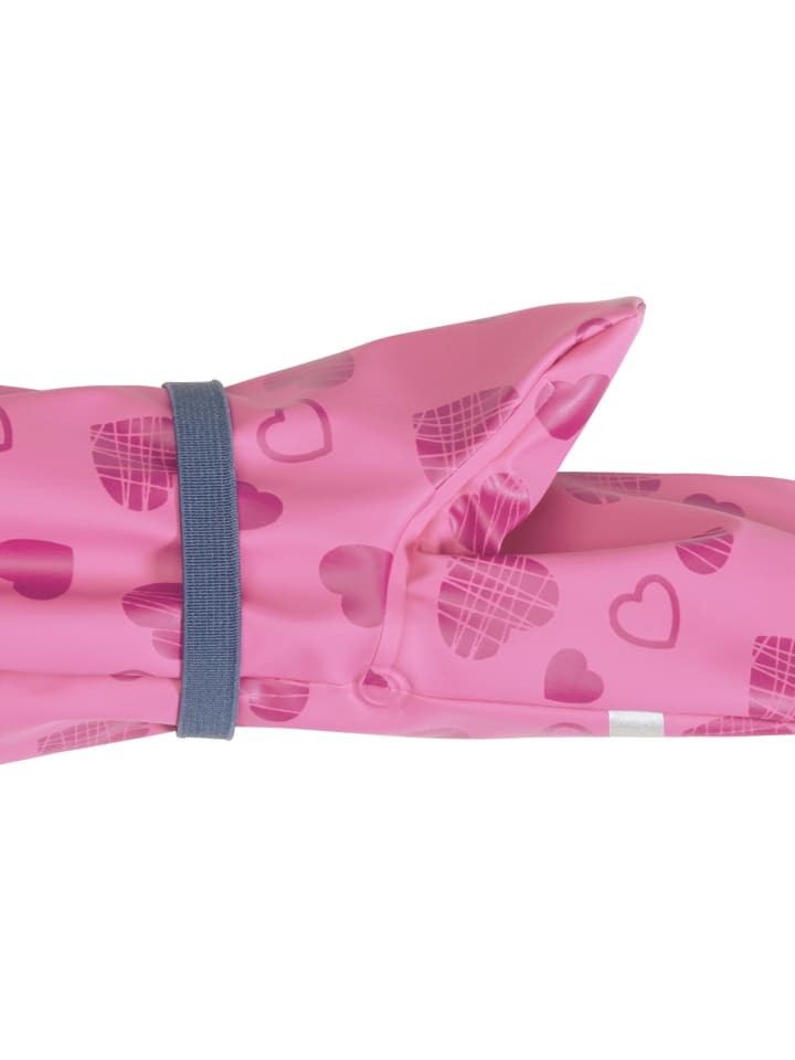 Playshoes Matschhandschuh mit Fleece-Futter Herzchen in Pink günstig kaufen