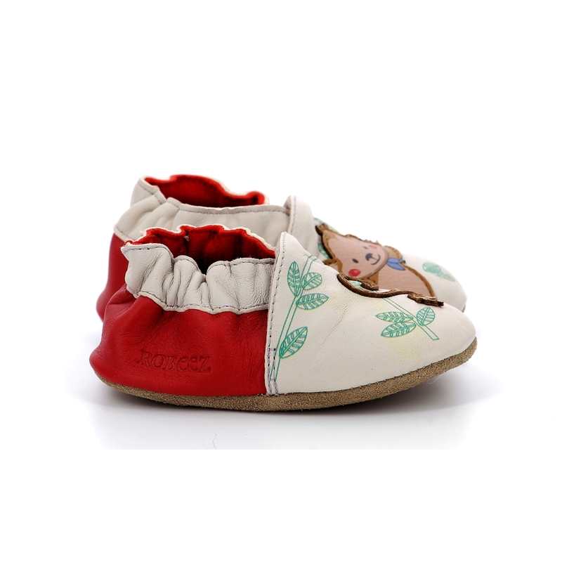 Chaussons cuir tannage vegetal Acrobaticmonkey
