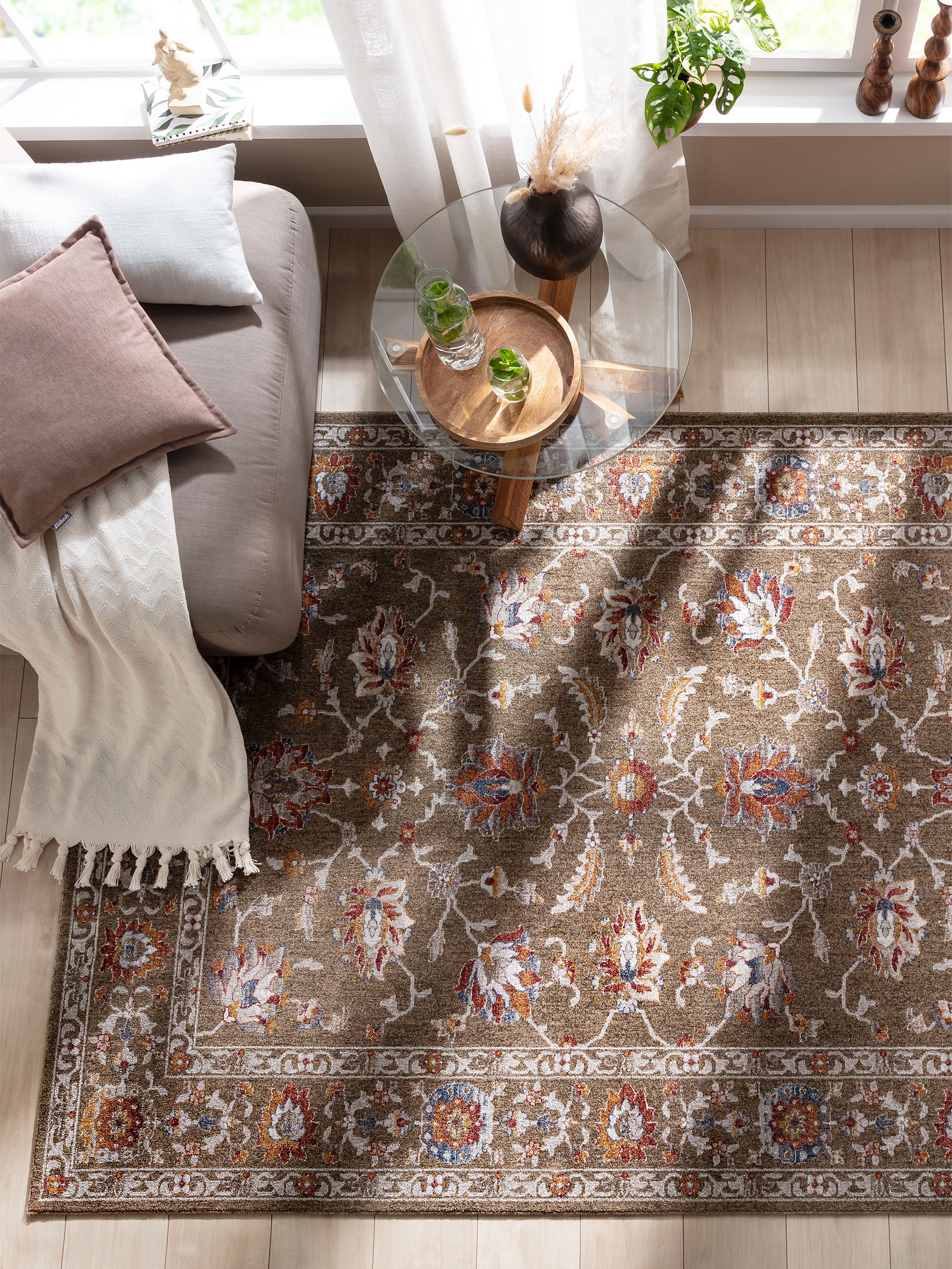 Tandara Orient-Teppich, Grün