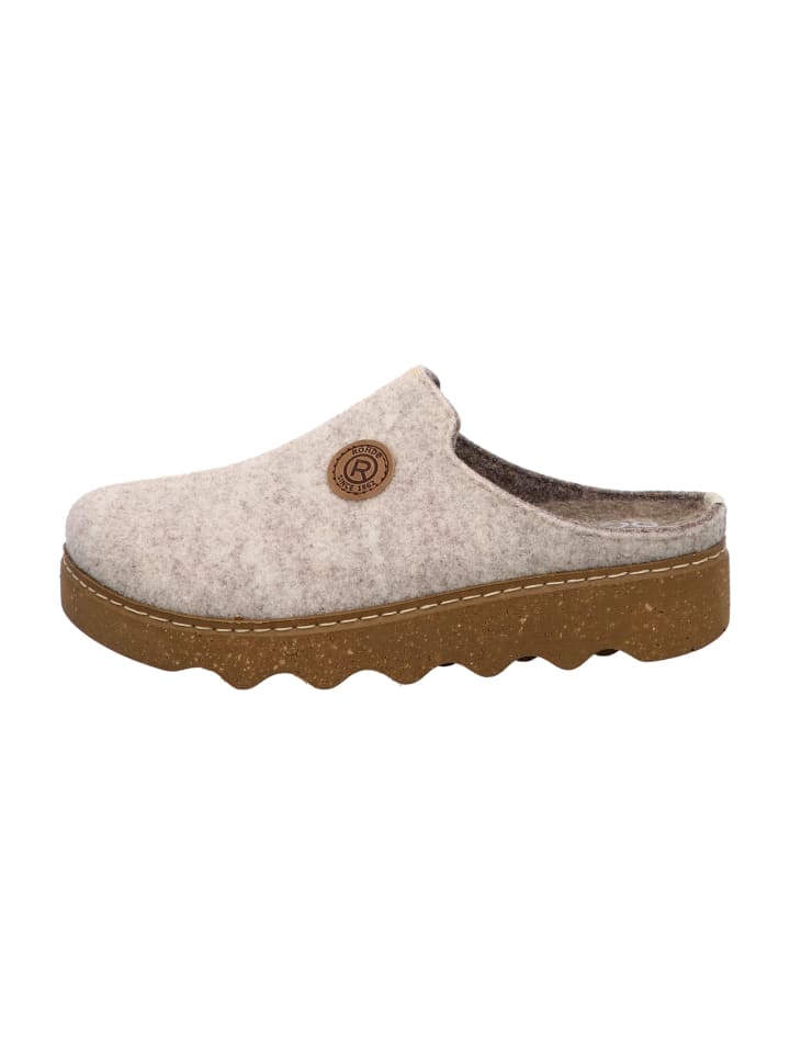 ROHDE Hausschuhe in Beige günstig kaufen