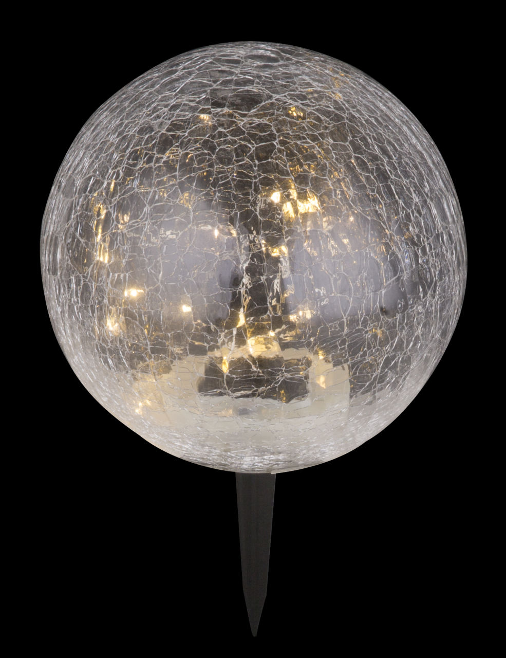 Globo Lighting - SOLARLEUCHTE KUNSTSTOFF SCHWARZ, 20XLED - Solarleuchte Kunststoff schwarz, 20x LED