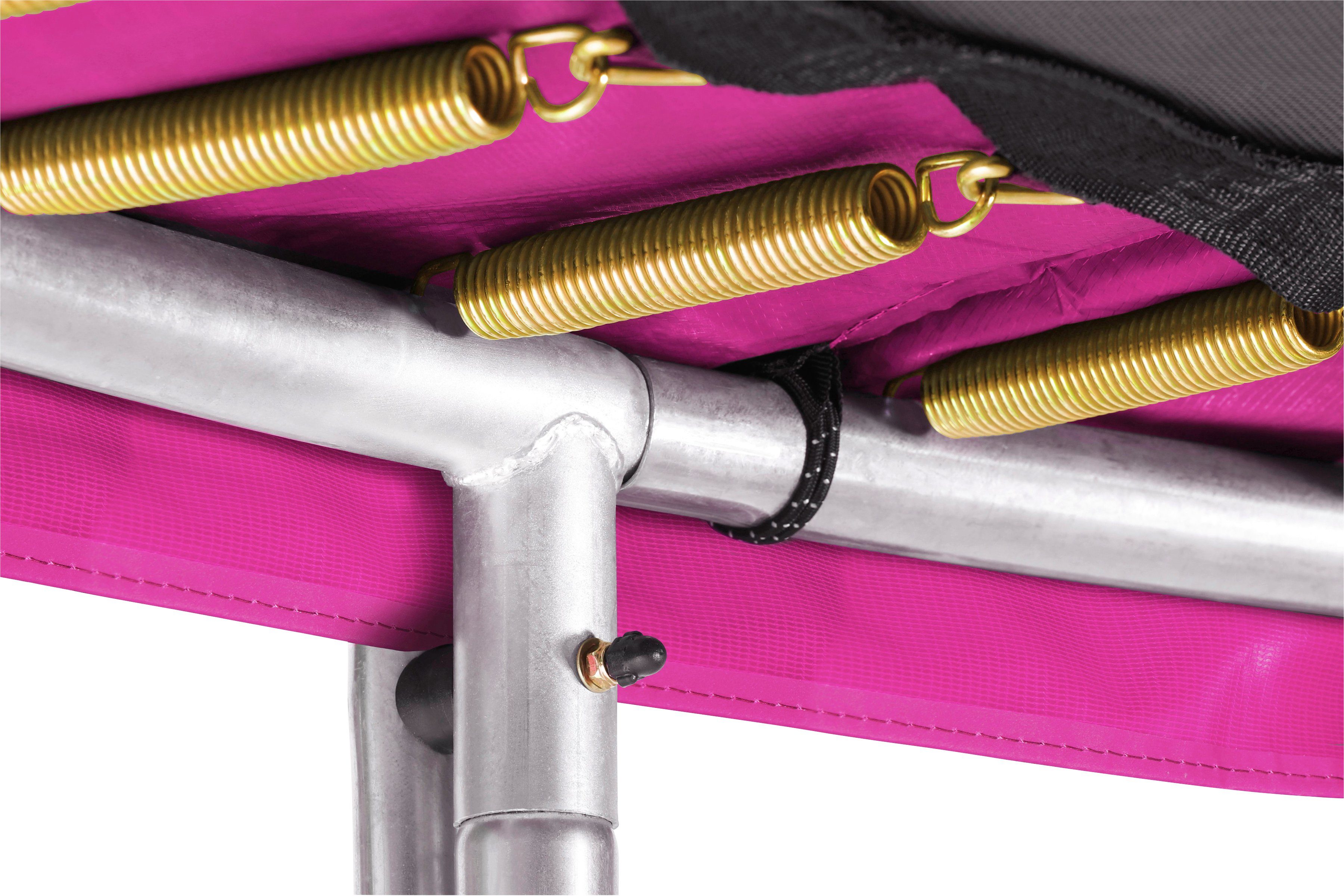Salta Gartentrampolin Combo, Ø 305 cm, Schutzrand pink