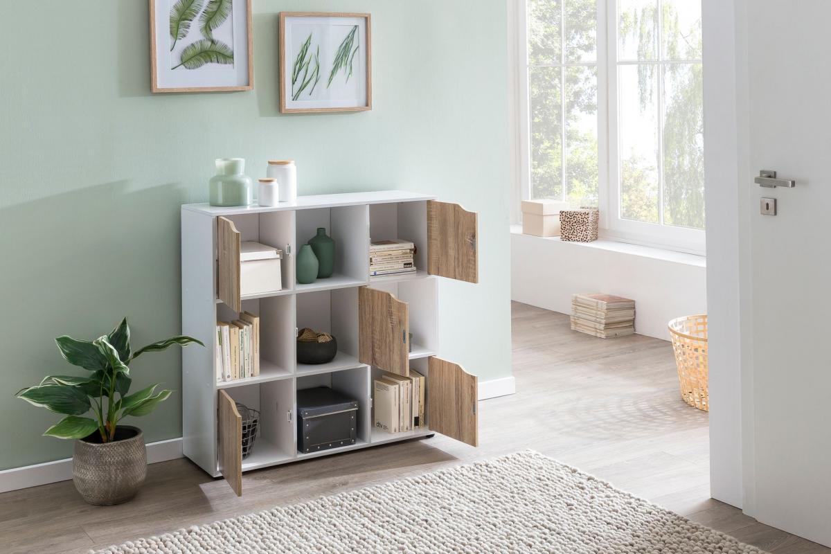 Wohnling Sideboard SAMO 89 x 91 x 29 cm